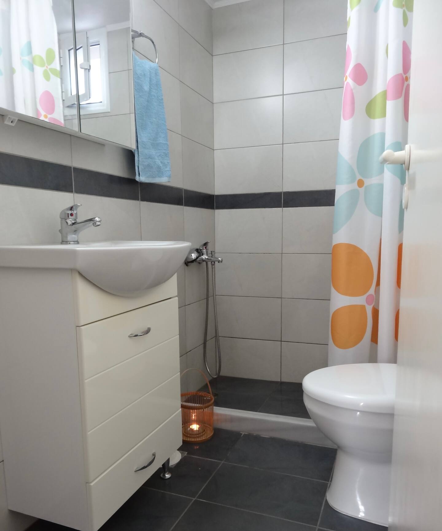 Bathroom area