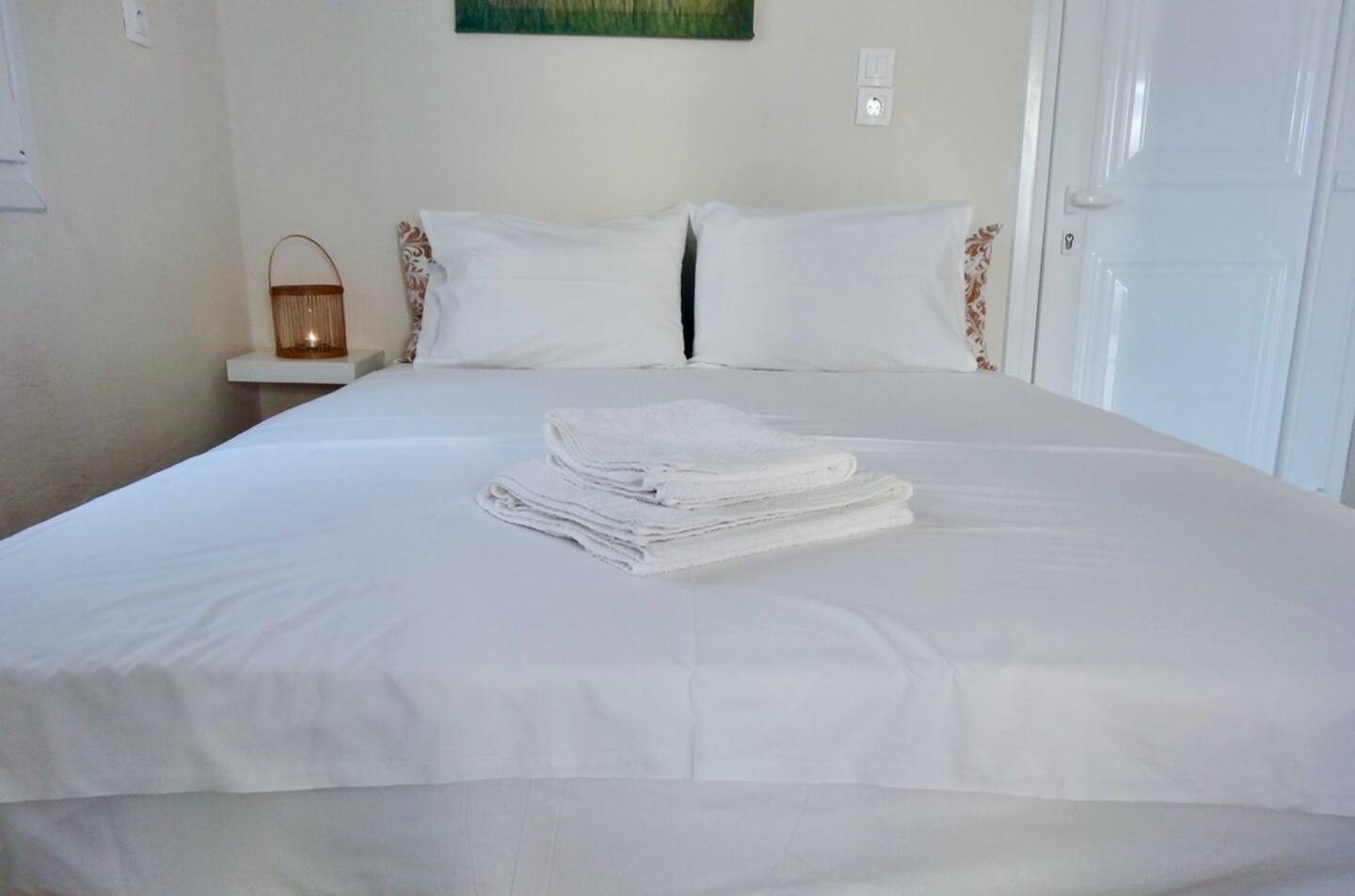 Comfortable bedroom area